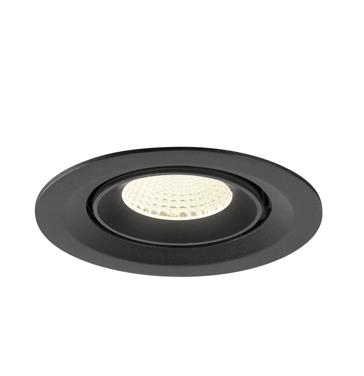 Recessed spotlight Numinos Gimble M black 4000K - 40deg SLV 4024163311748