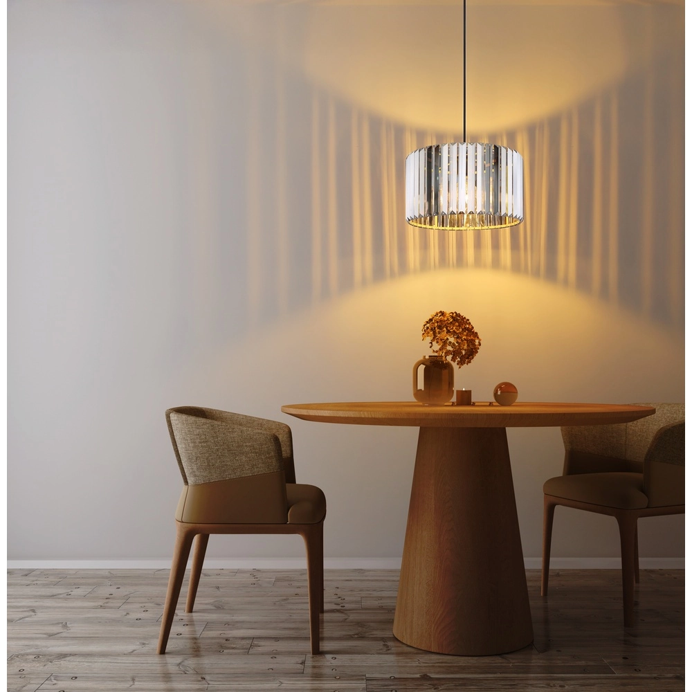 Pendant lamp Run wood Ø 35cm Globo 9007371513963