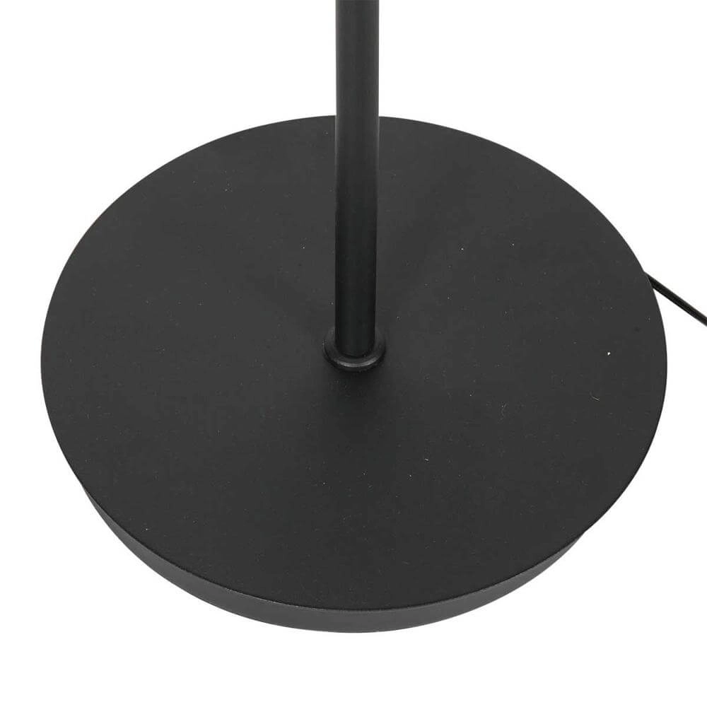 Modern floor lamp Mykty black Ø 40cm Steinhauer 8712746178173