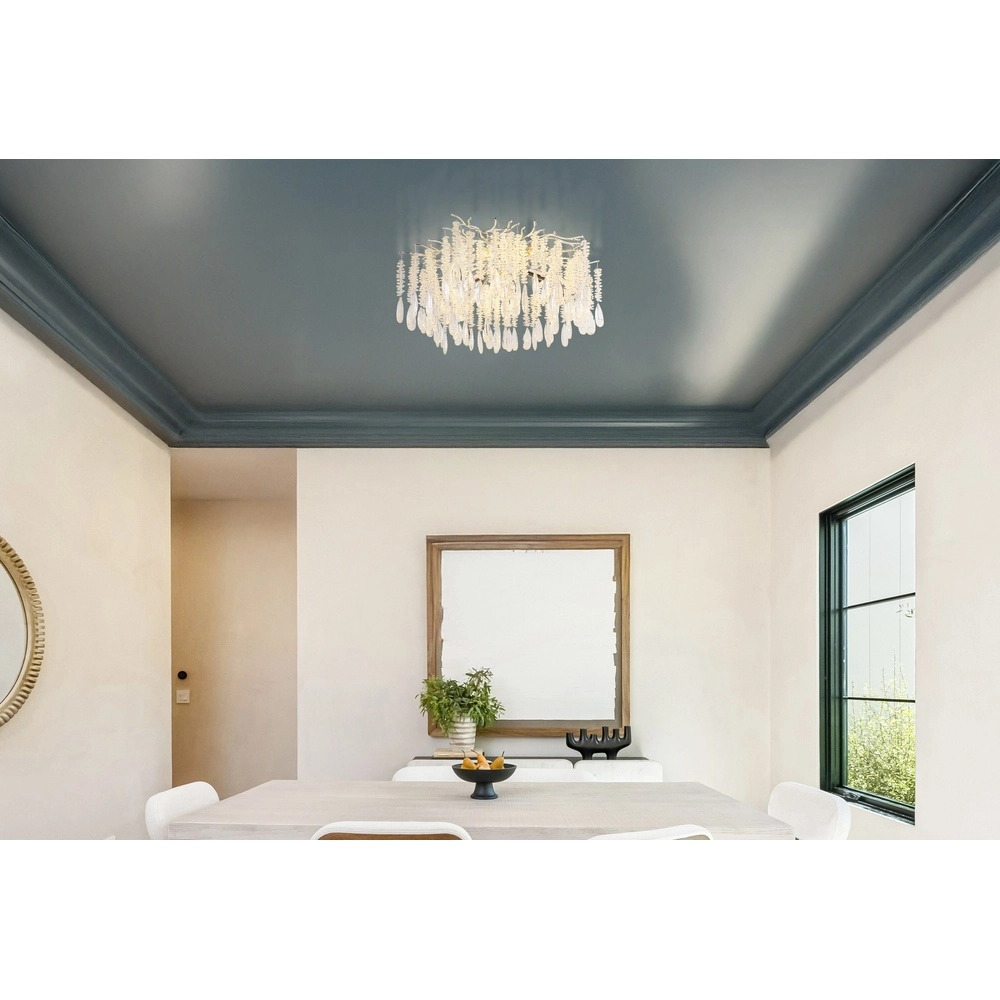 Ceiling lamp Kinga silver grey Ø 60cm Globo 9007371578979