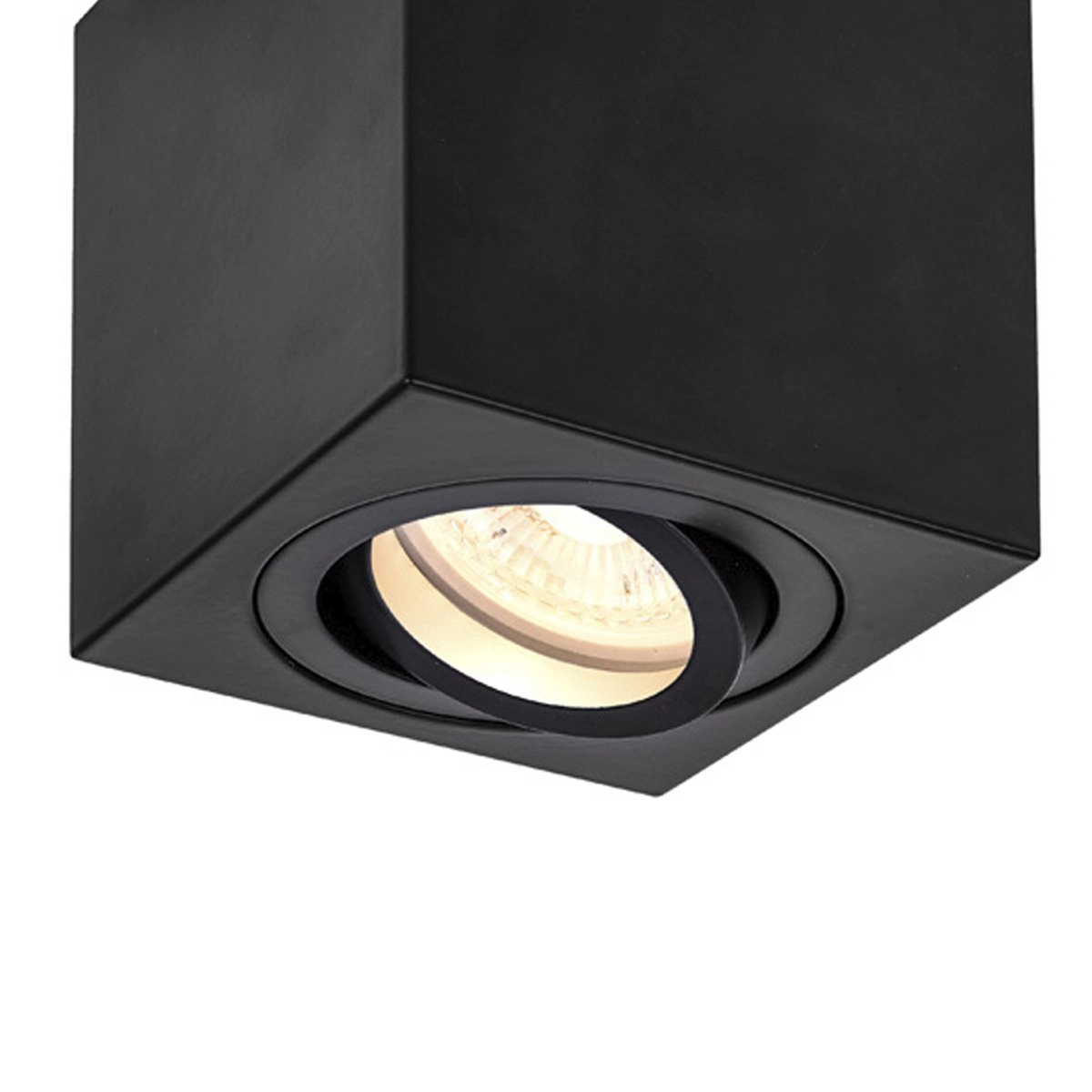 Square downlight Triledo GU10 8.5cm black SLV 4024163222327