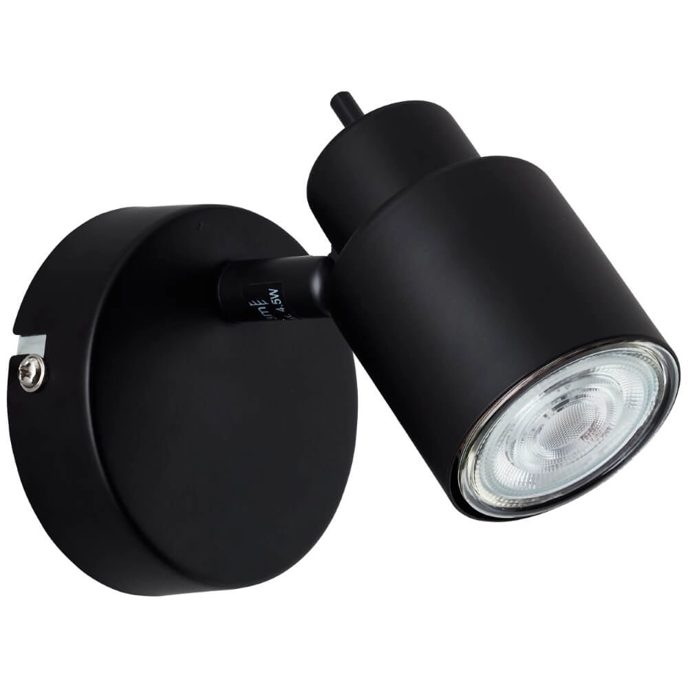 Black wall spotlight Andres Brilliant 4004353409332