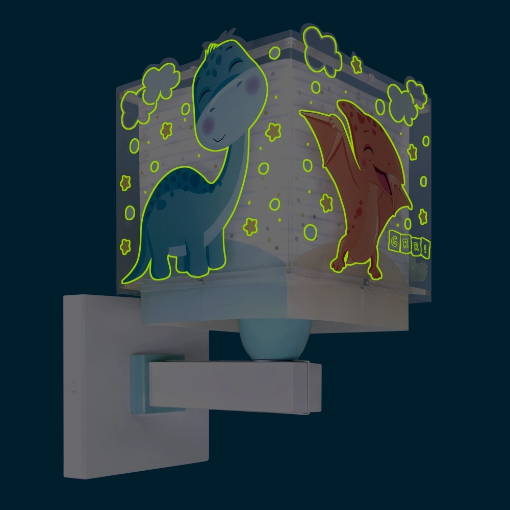 Wall lamp Baby Dinos blue Dalber 8420406634593