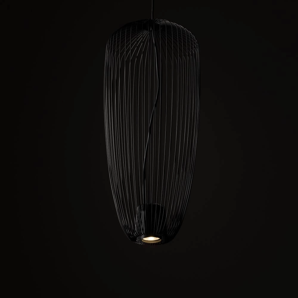 Rattan pendant lamp Pumpkin S Ø 27cm Lyora 5903139112437