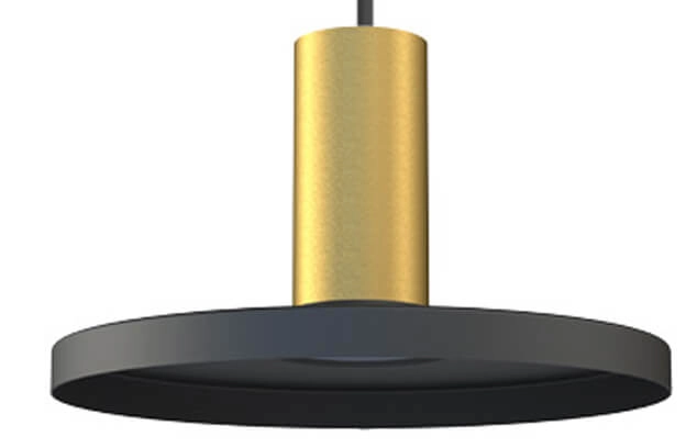 Black hanging lamp Hermanos Ø 20cm Lyora 5903139810098