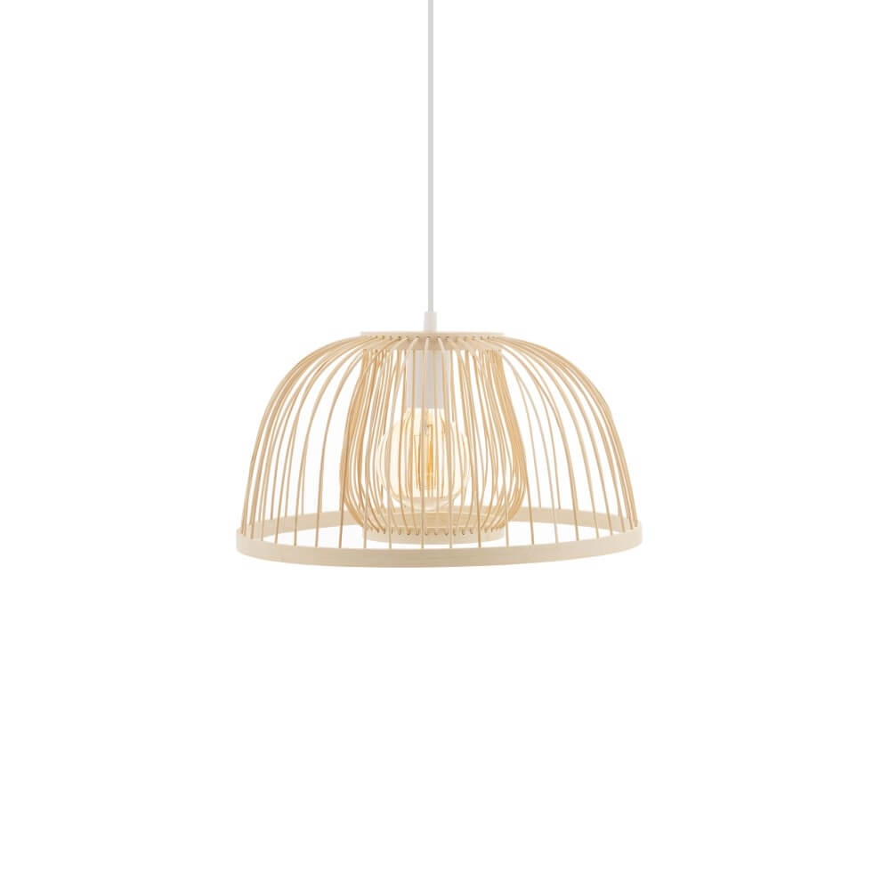 Natural pendant lamp Krabi rattan Ø 40cm Lyora 5903139111584