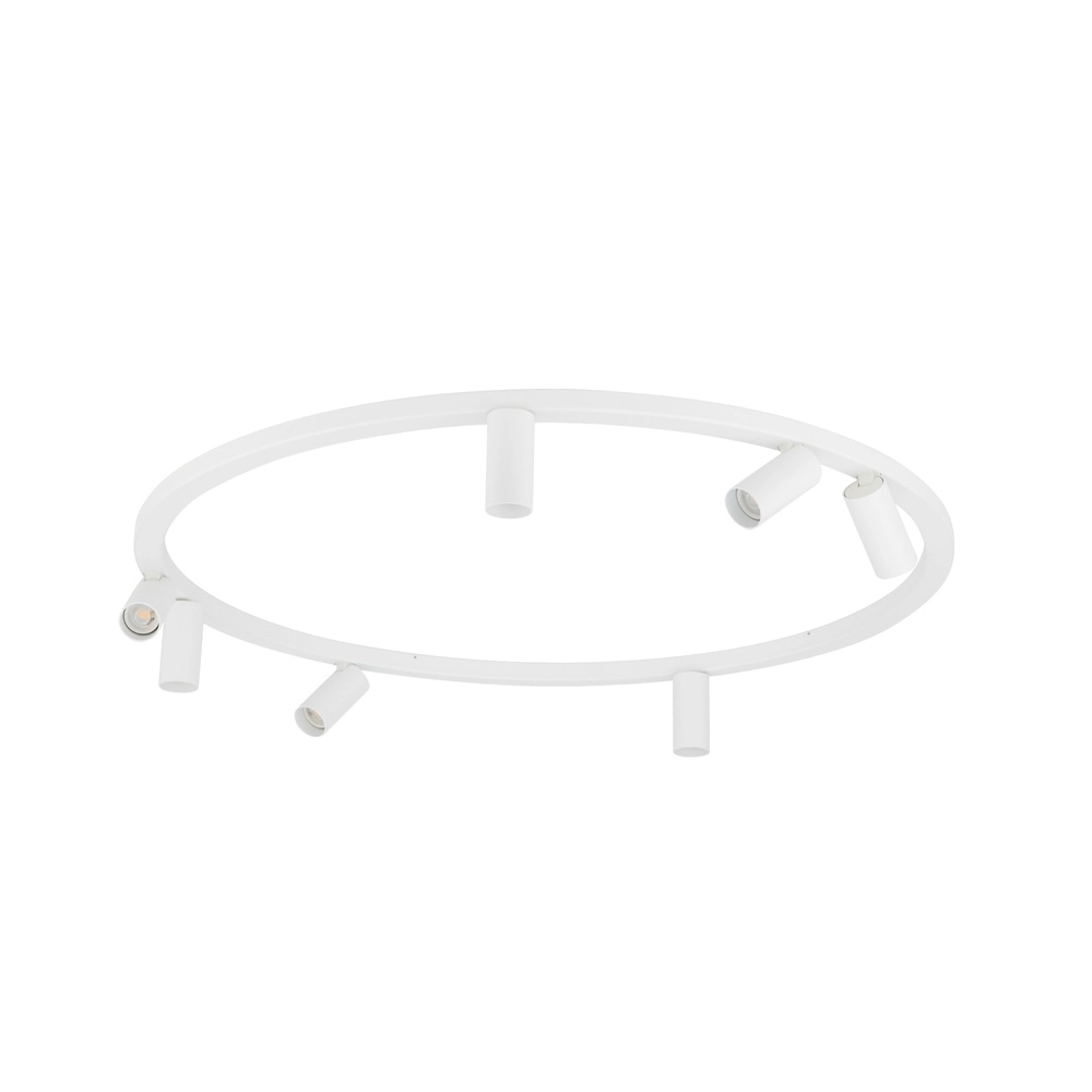 Circle surface-mounted spotlights Fourty 7x GU10 - white Lyora 5903139119450