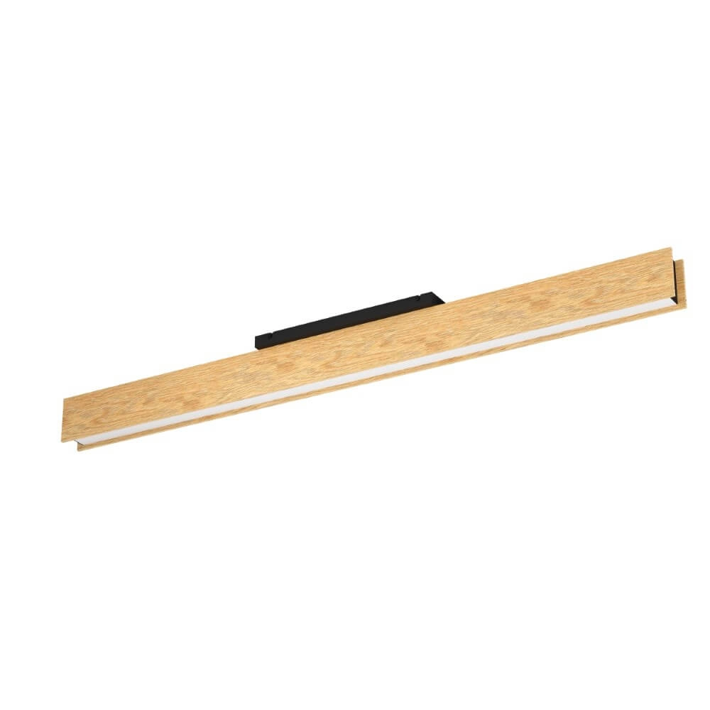 Wooden ceiling lamp Anchorena-Z 123cm