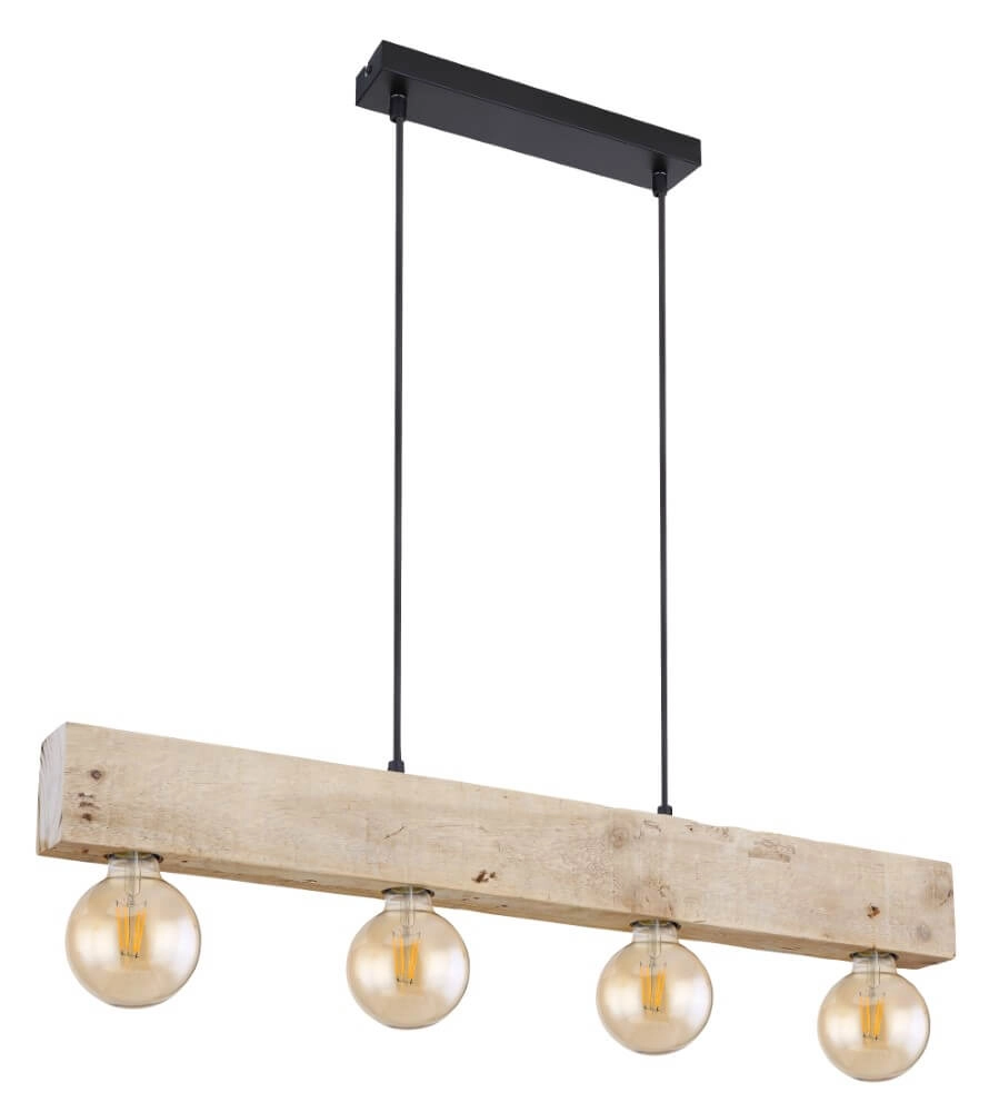 Wooden hanging lamp Adalie Globo 9007371411818