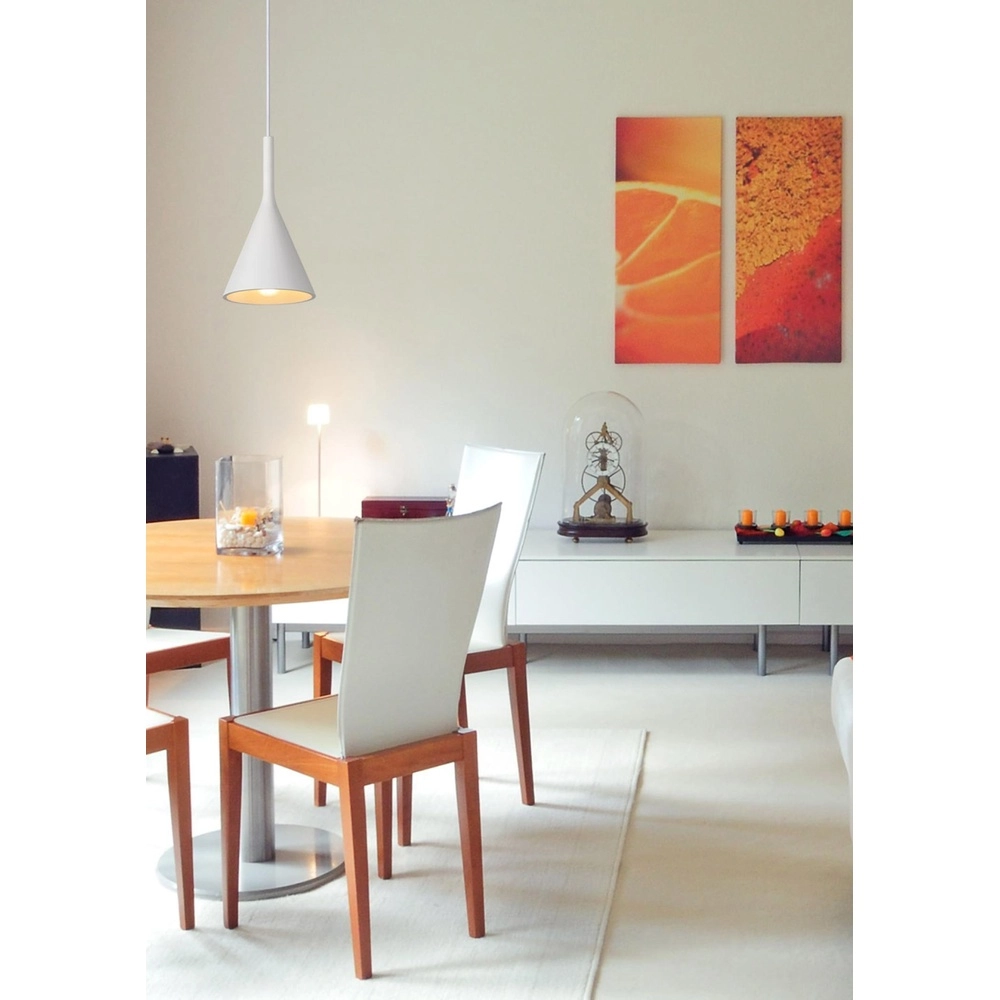 Design pendant lamp Gipsy E27 white Lucide 5411212351562