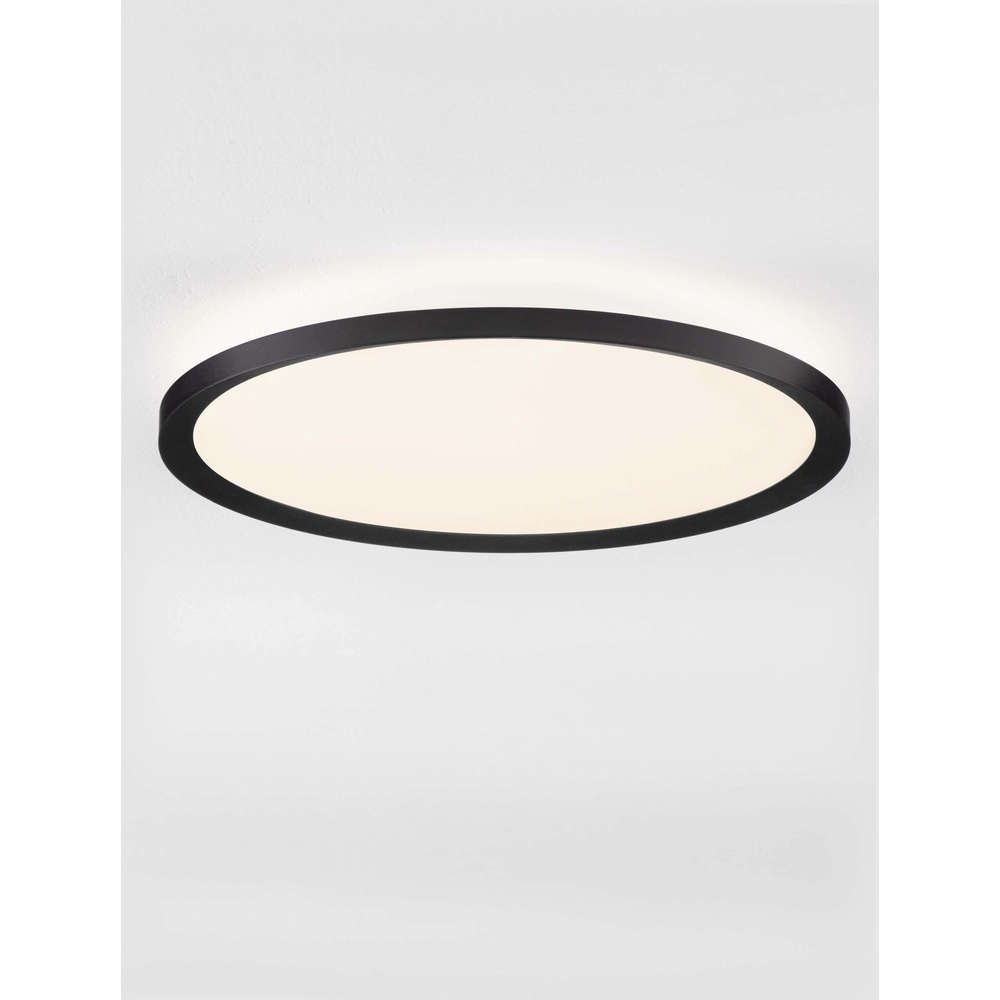Ceiling light Aoton black Ø 40cm Lyora 5212017448705