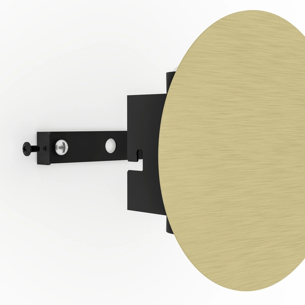 Sleek wall lamp Talamello Ø 15cm - gold - led Eglo 9008606316489