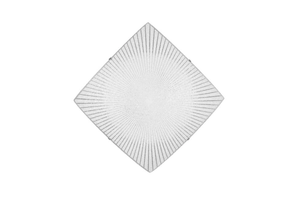 Glass ceiling lamp Elisa 40x40 cm Trio 4017807522051