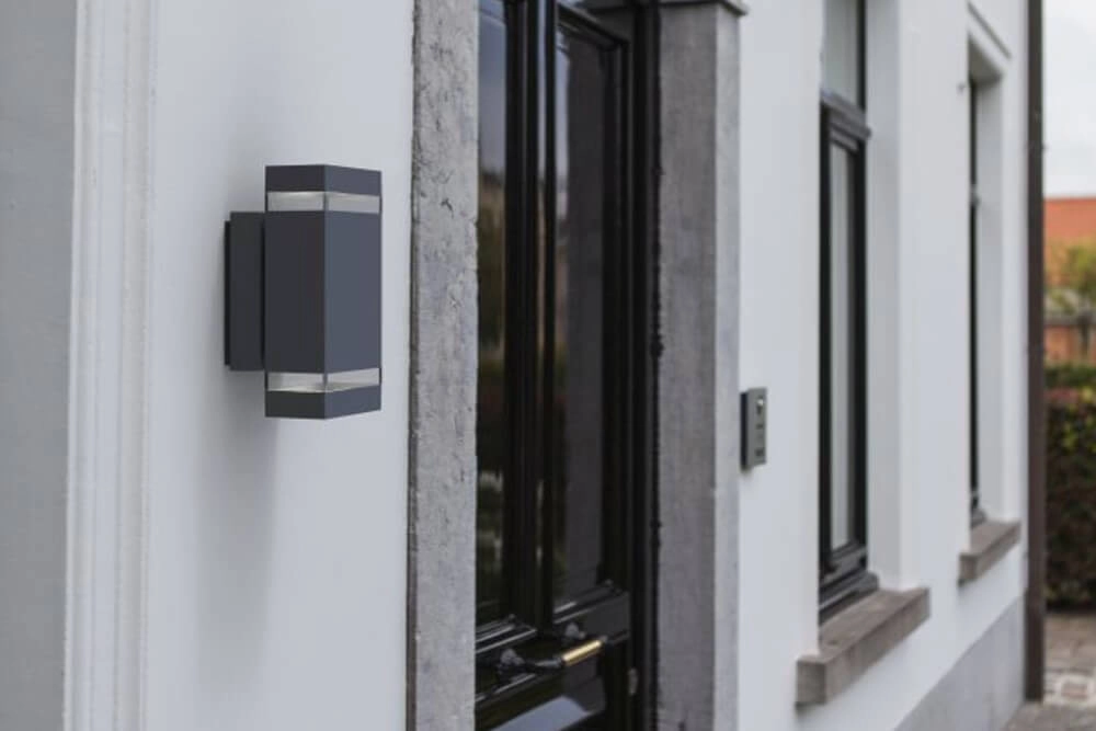 Design wall lamp Focus anthracite rectangle Lutec 4250294301369