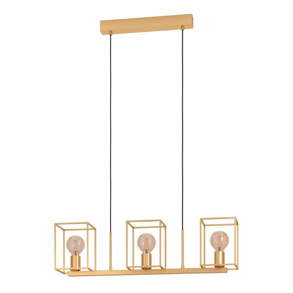 Gold dining table hanging lamp Cumiole