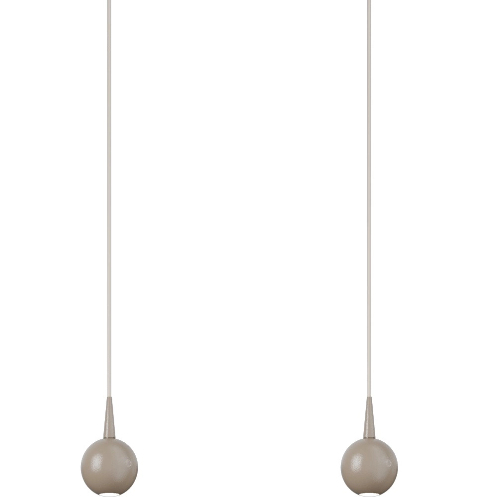 4-light pendant lamp Talana beige terra Ø 6cm DTW Masterlight 8718121371054