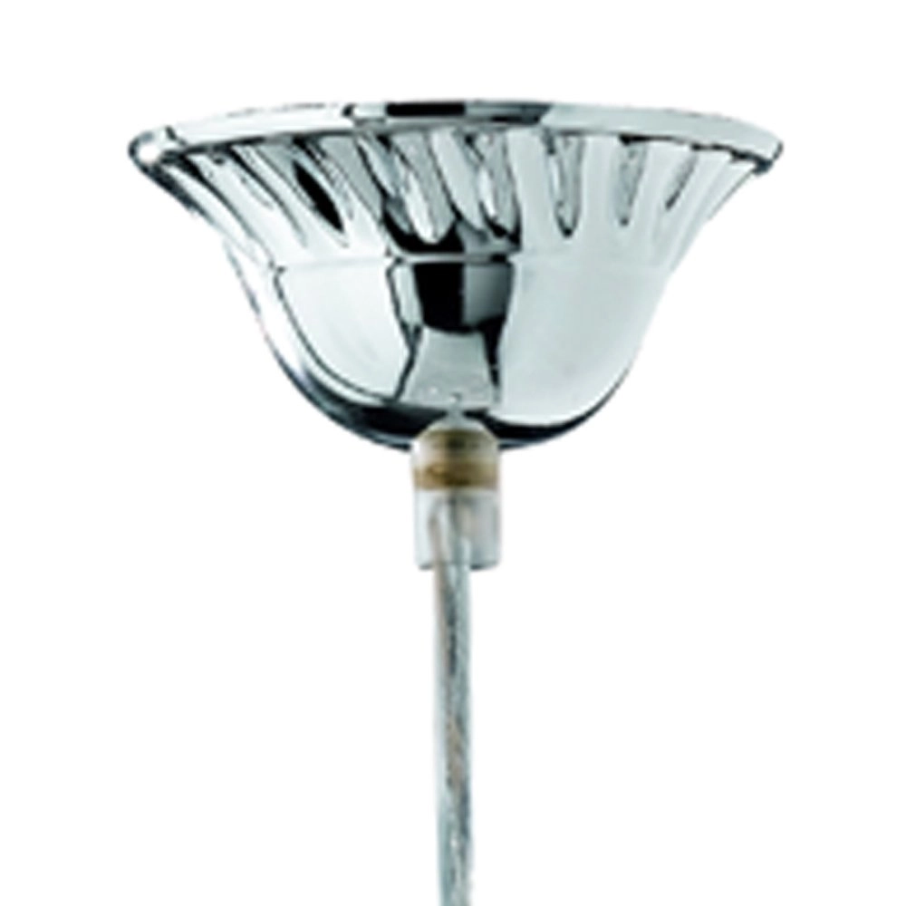 Pendant lamp Orient chrome with crystal Trio 4017807149289