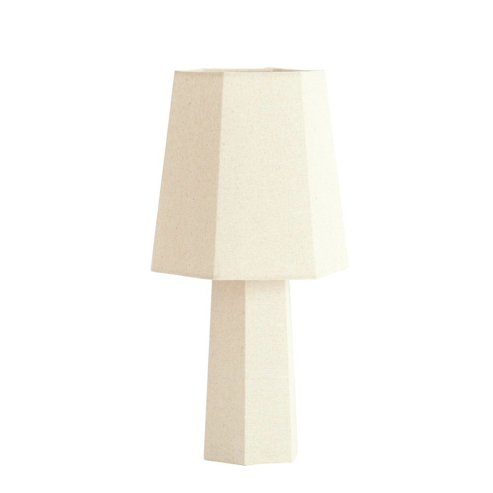 Table lamp Musabo linen natural