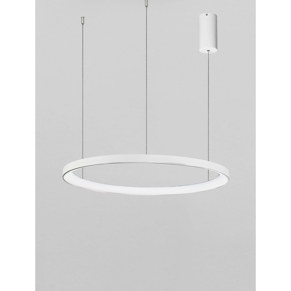 Design pendant lamp Pertino white Ø 58cm 2700K