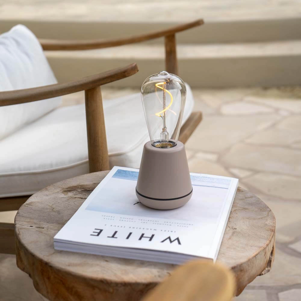 Rechargeable table lamp One Linen IP65 Humble 7446023299268
