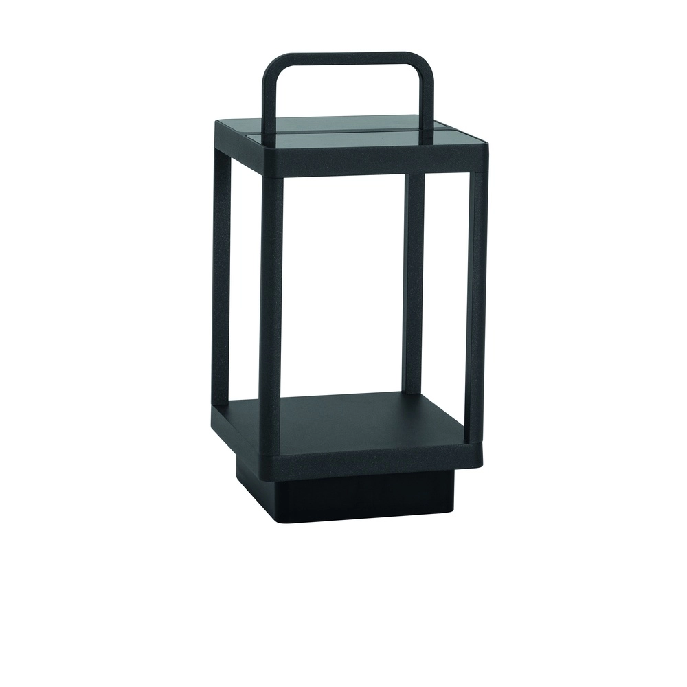 Solar table lamp Bali 35cm anthracite Lyora 5212017428653
