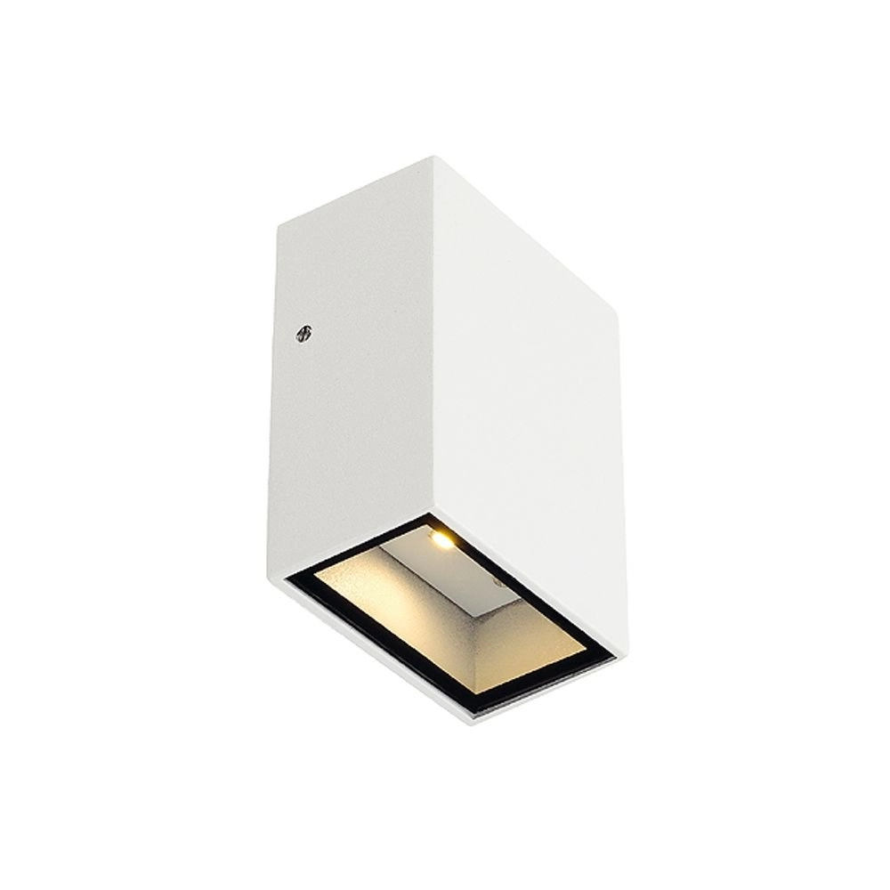 Square downlighter Quad 1 8.7cm white