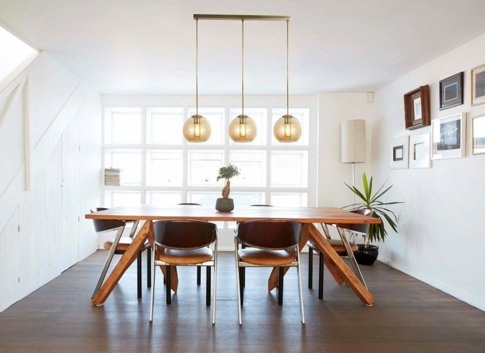 Pendant lamp Balls 3-light Searchlight 5053423137735