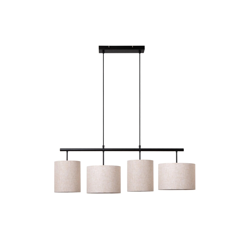 4-light pendant lamp Maya cream