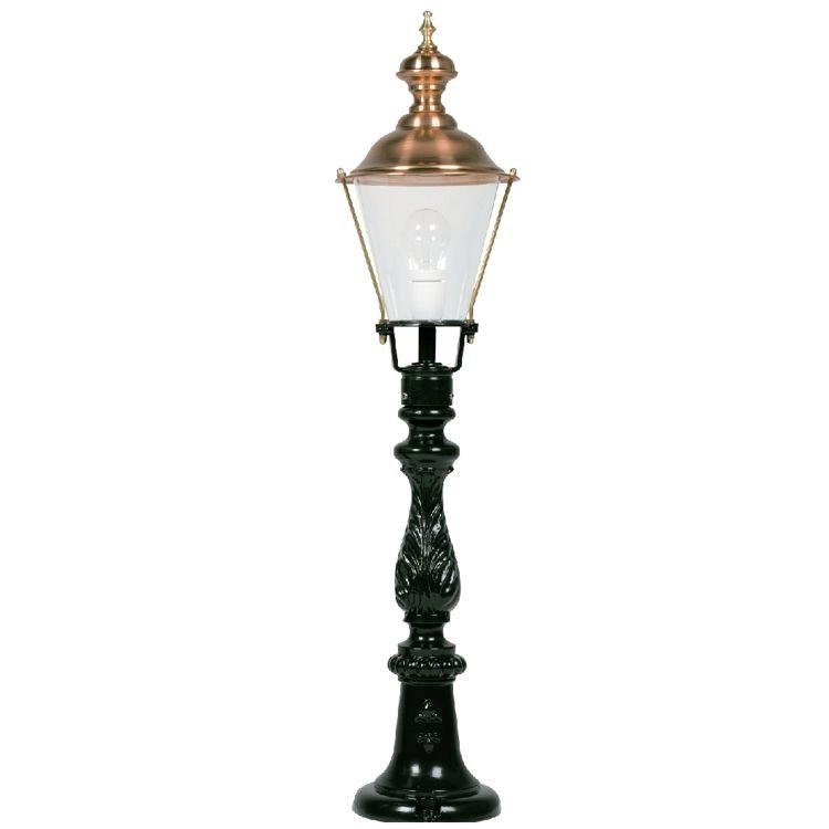 Nostalgic garden lamp Medemblik black
