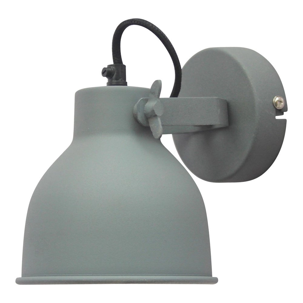 Wall lamp Large Vintage gray