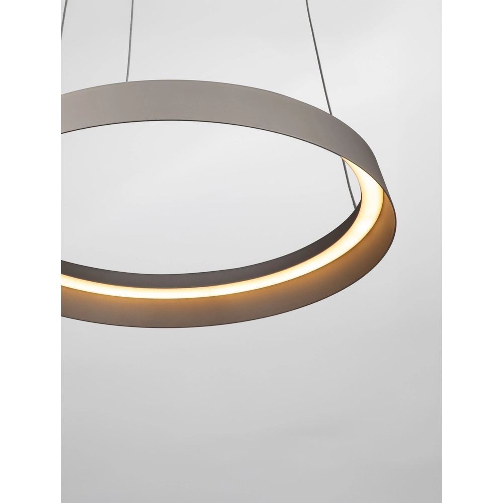 Design pendant lamp Ormi Ø 45cm champagne Lyora 5212017448811