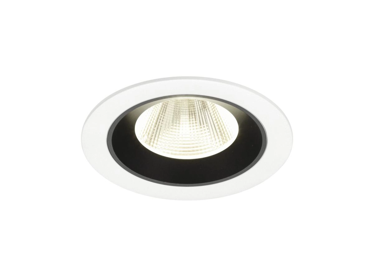Recessed spotlight Numinos M white/black 4000K - 20deg