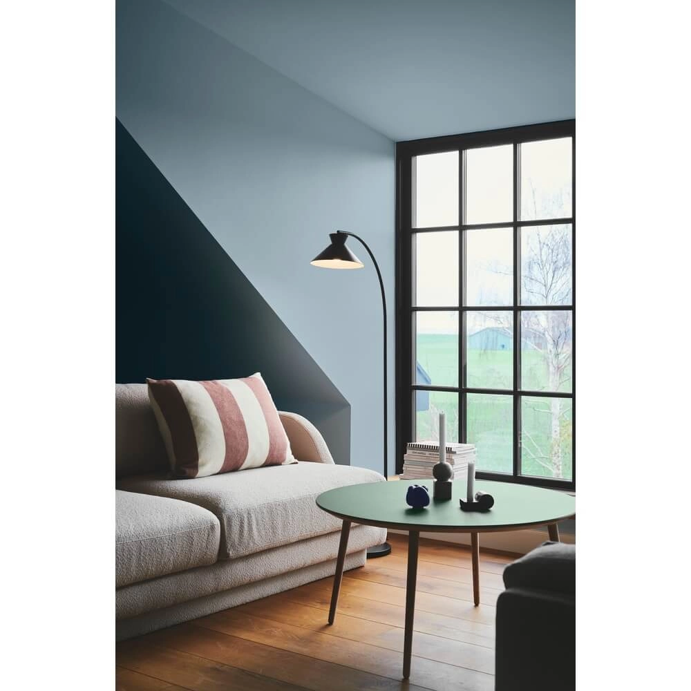 Sleek floor lamp Dial black Nordlux 5704924013768