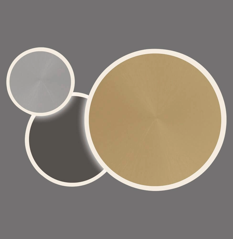 Design wall lamp Q-Piato 65cm Paul Neuhaus 4012248374511