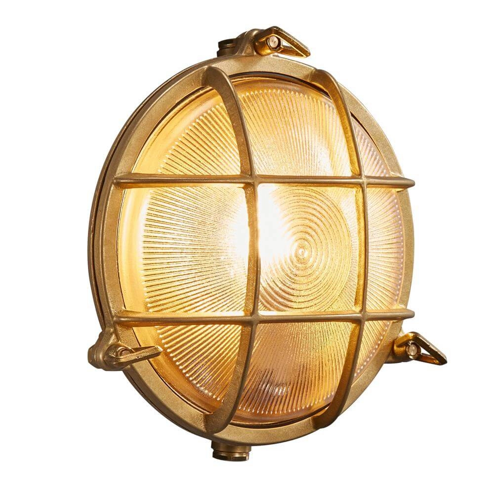 Classic wall lamp Polperro brass