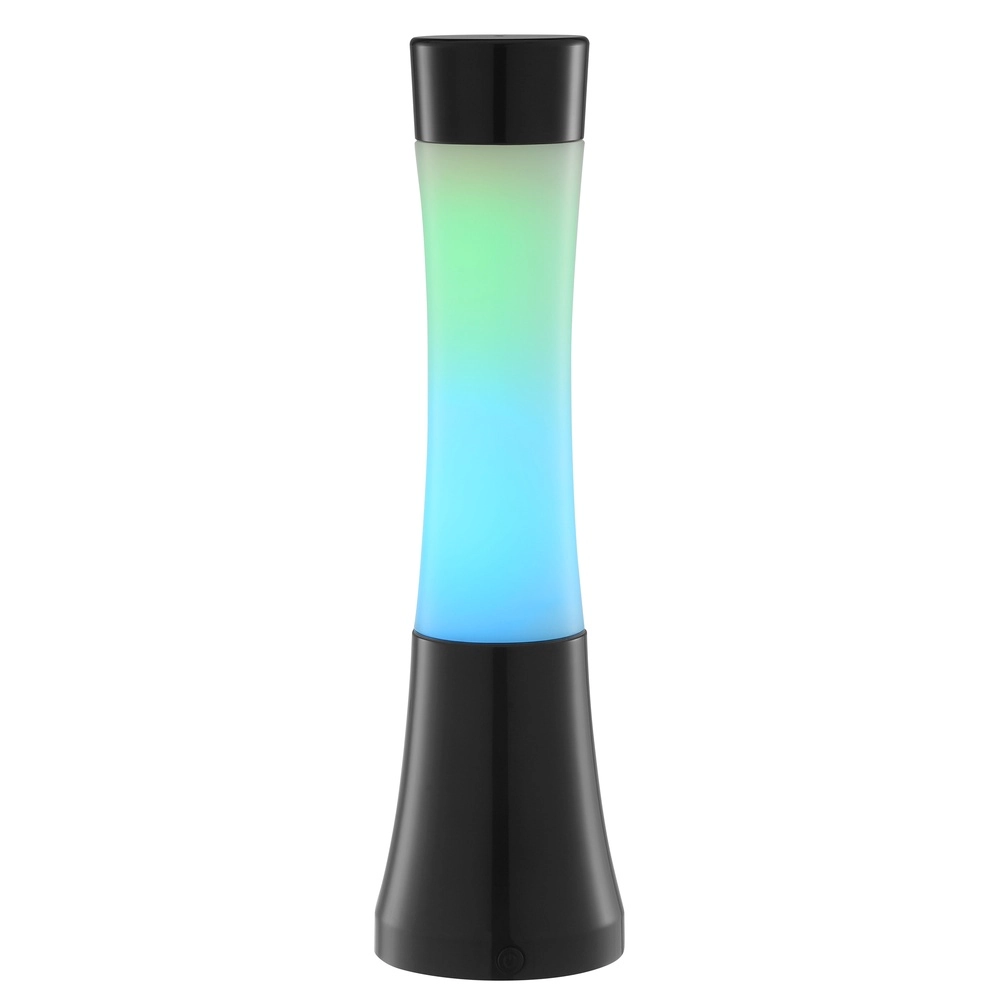 Modern lava lamp Lucent Black