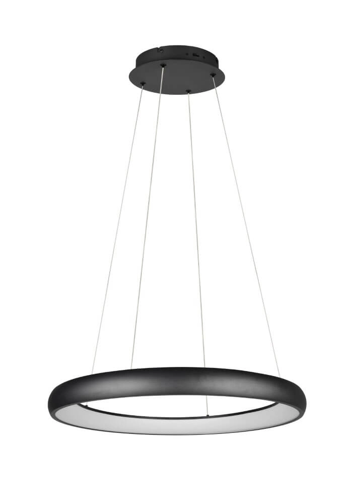 Led pendant light Cardona black - Ø 75cm Trio 4017807613889