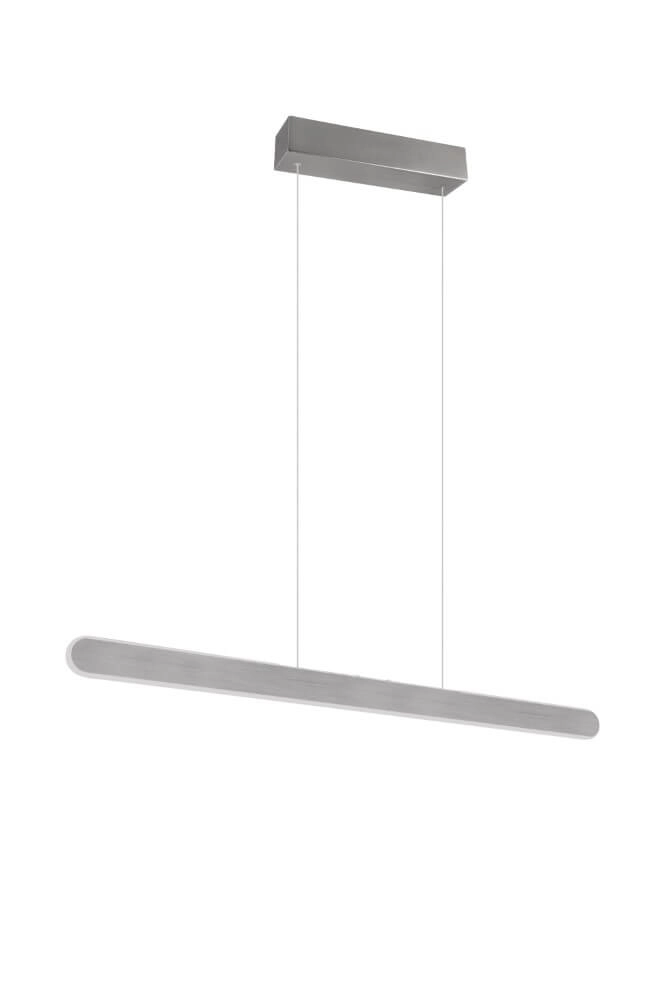 Unique pendant lamp Helios brushed metal Trio 4017807597929
