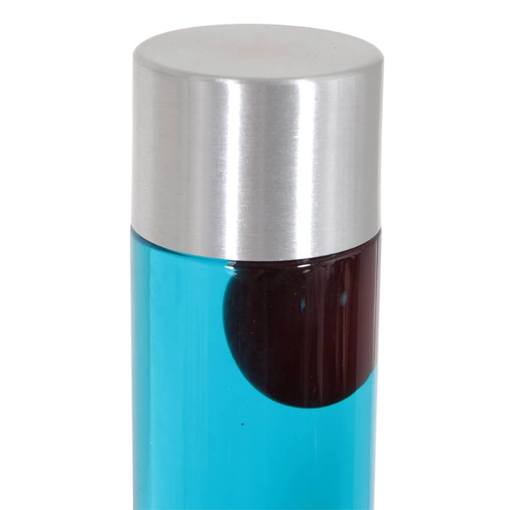 Stainless steel lava lamp Volcan cylinder Steinhauer 8712746147018