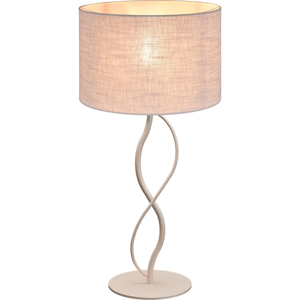 Table lamp Terry Dolo beige terra Ø 37cm