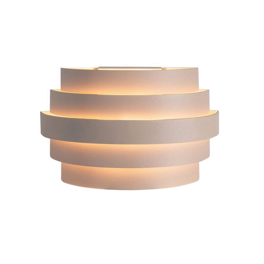 Design wall lamp Scudo sand brown 20cm