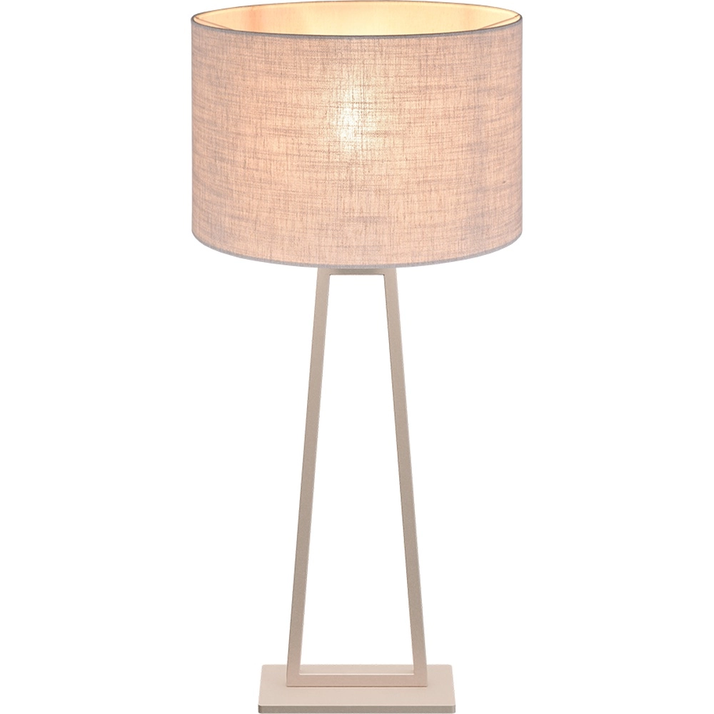 Table lamp Terry Dego beige terra Ø 37cm
