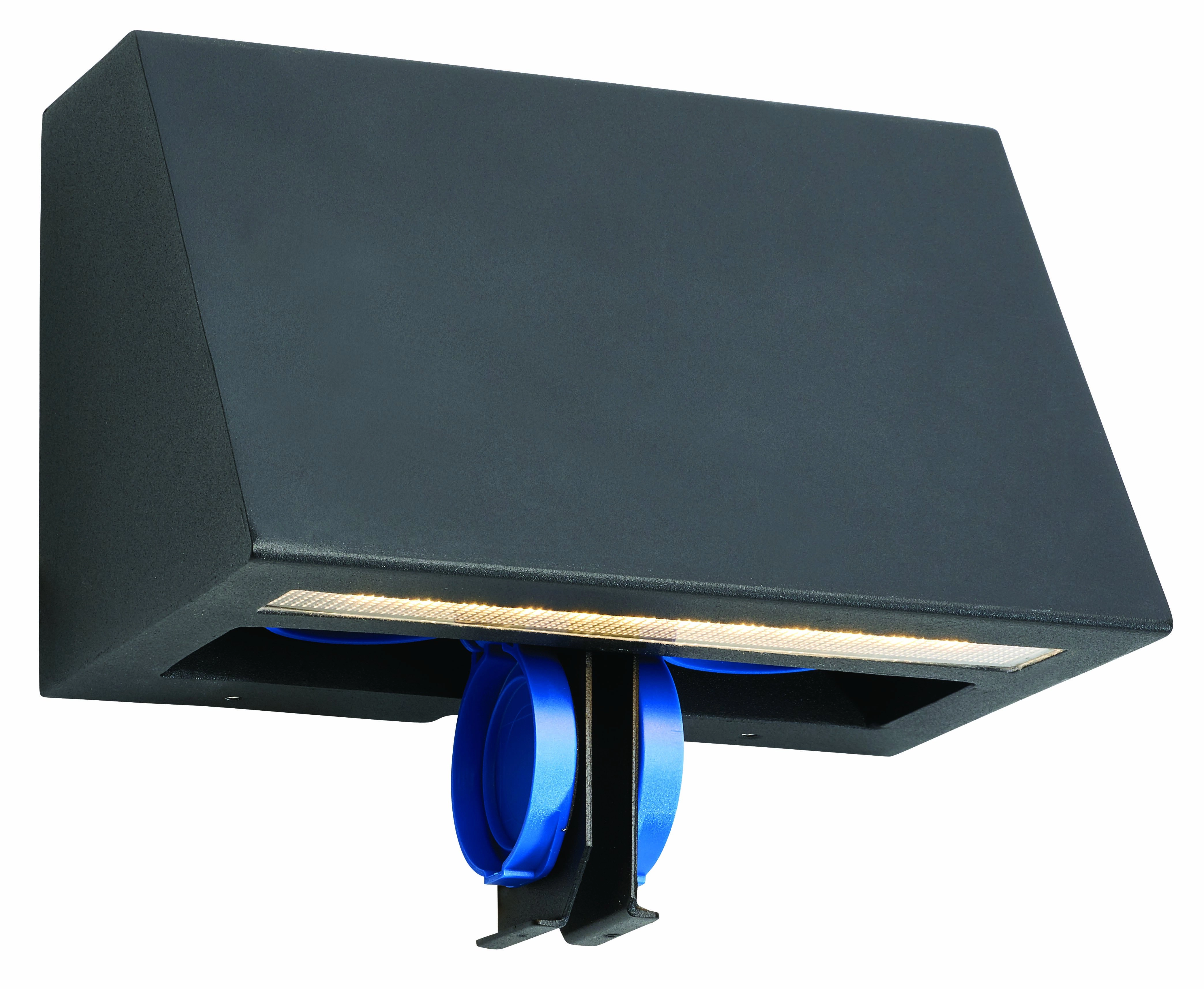 Outdoor light Ski Plug with socket Franssen 7042891390061