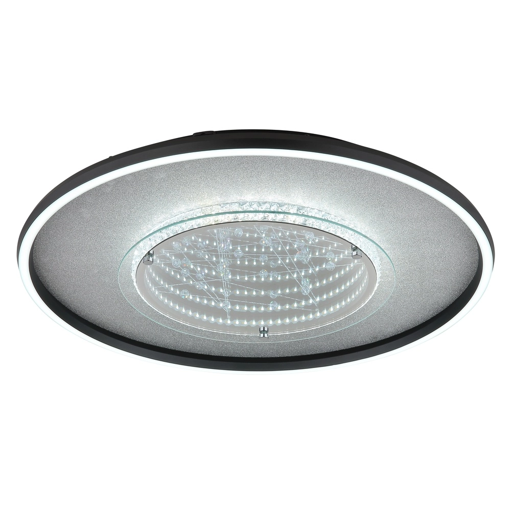 Ceiling lamp Mirrora black Ø 51,5cm Globo 9007371569854