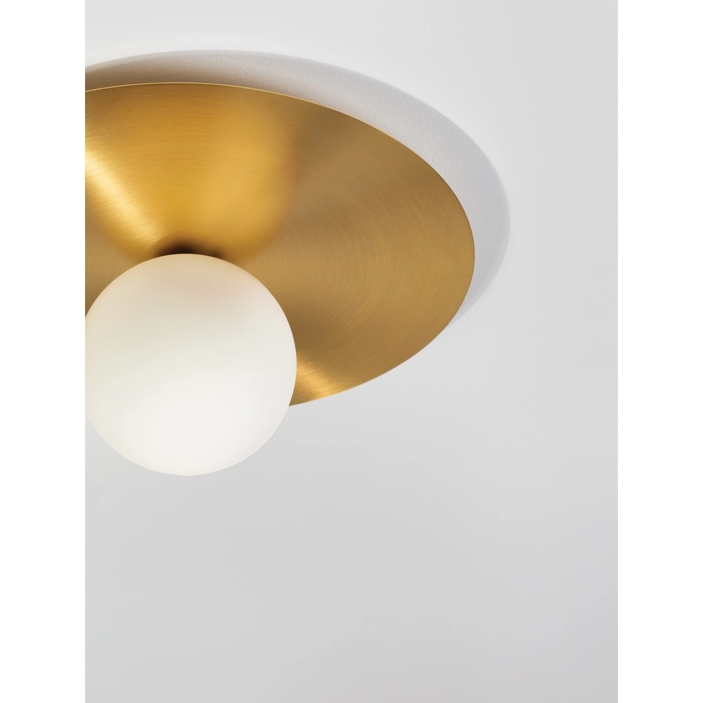 Ceiling lamp Indigo gold Ø 40cm Lyora 5212017436160