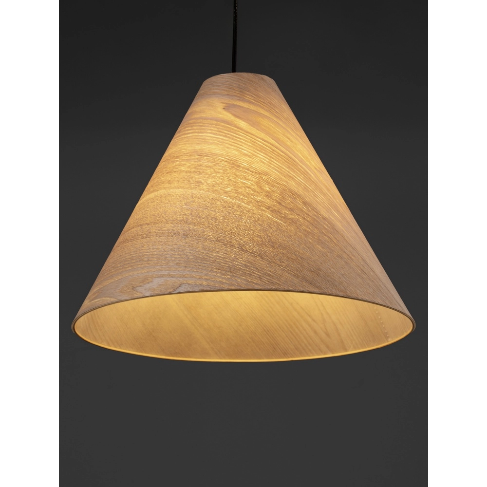 Wooden pendant lamp Elysian Ø 45cm Lyora 5212017468253