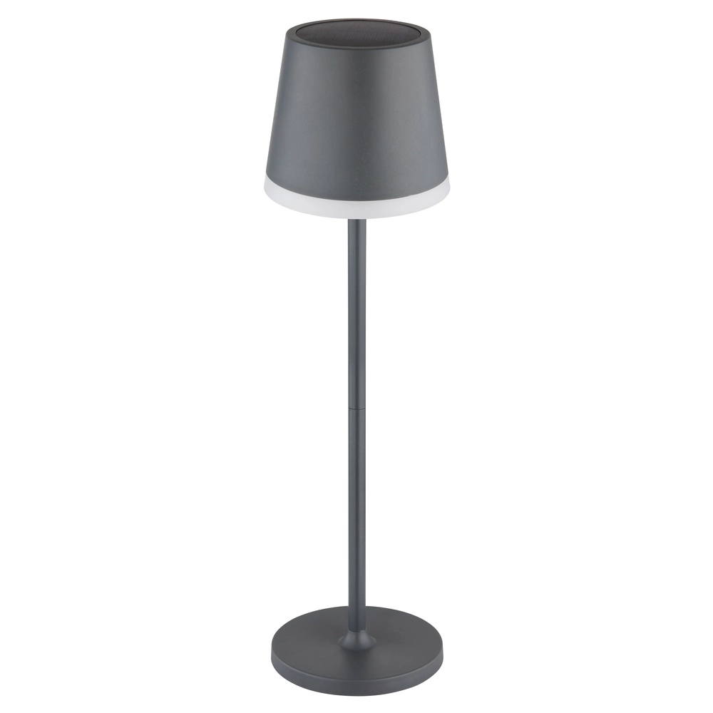 Solar table lamp Vannieso anthracite Globo 9007371446698