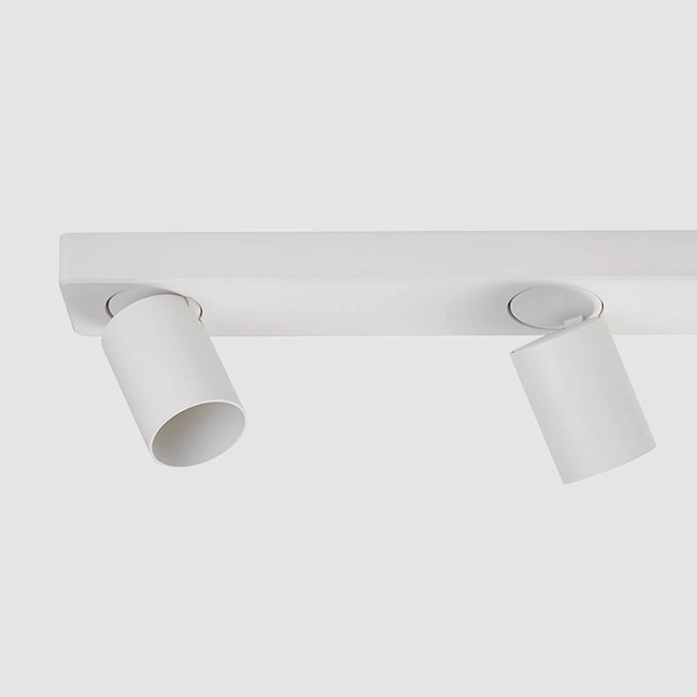 Ceiling lamp Moon 3 rectangular white Lyora