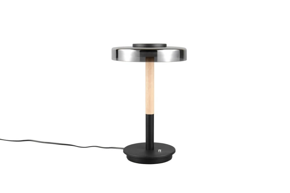 Led table lamp Celeste smoke glass Trio 4017807616873