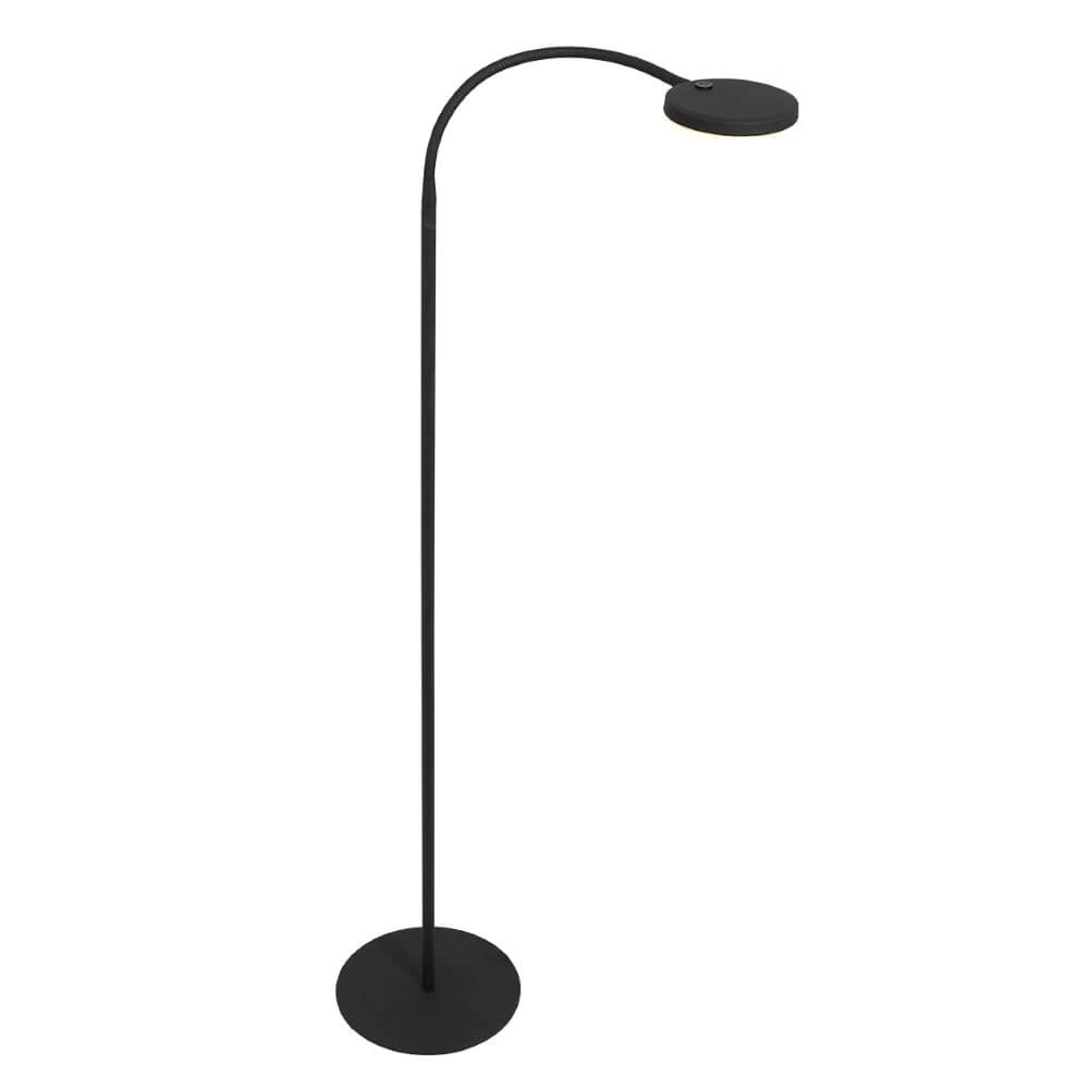 Flexible LED reading lamp Platu black